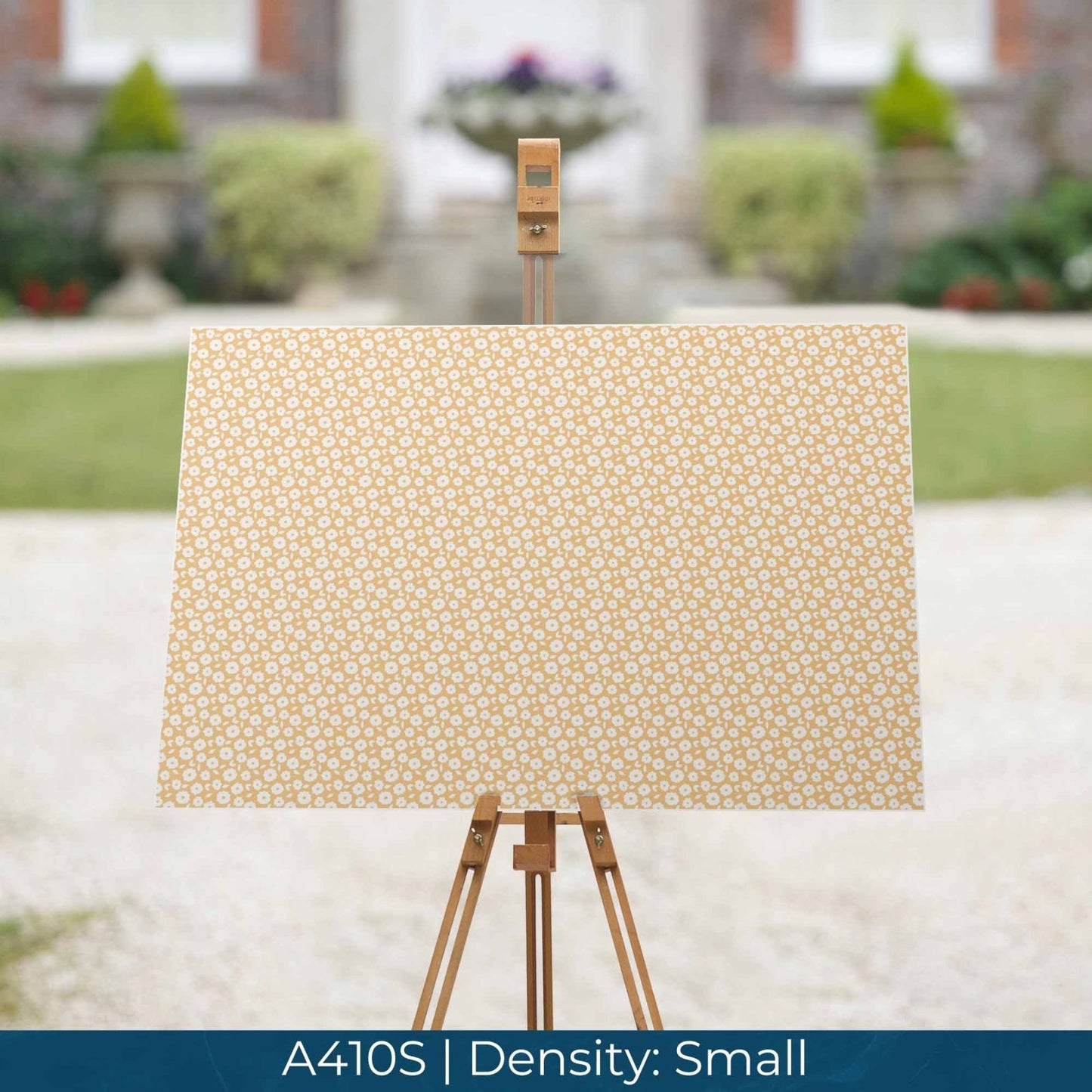 A410 Golden Bold Floral - Palmetto Sky Studio