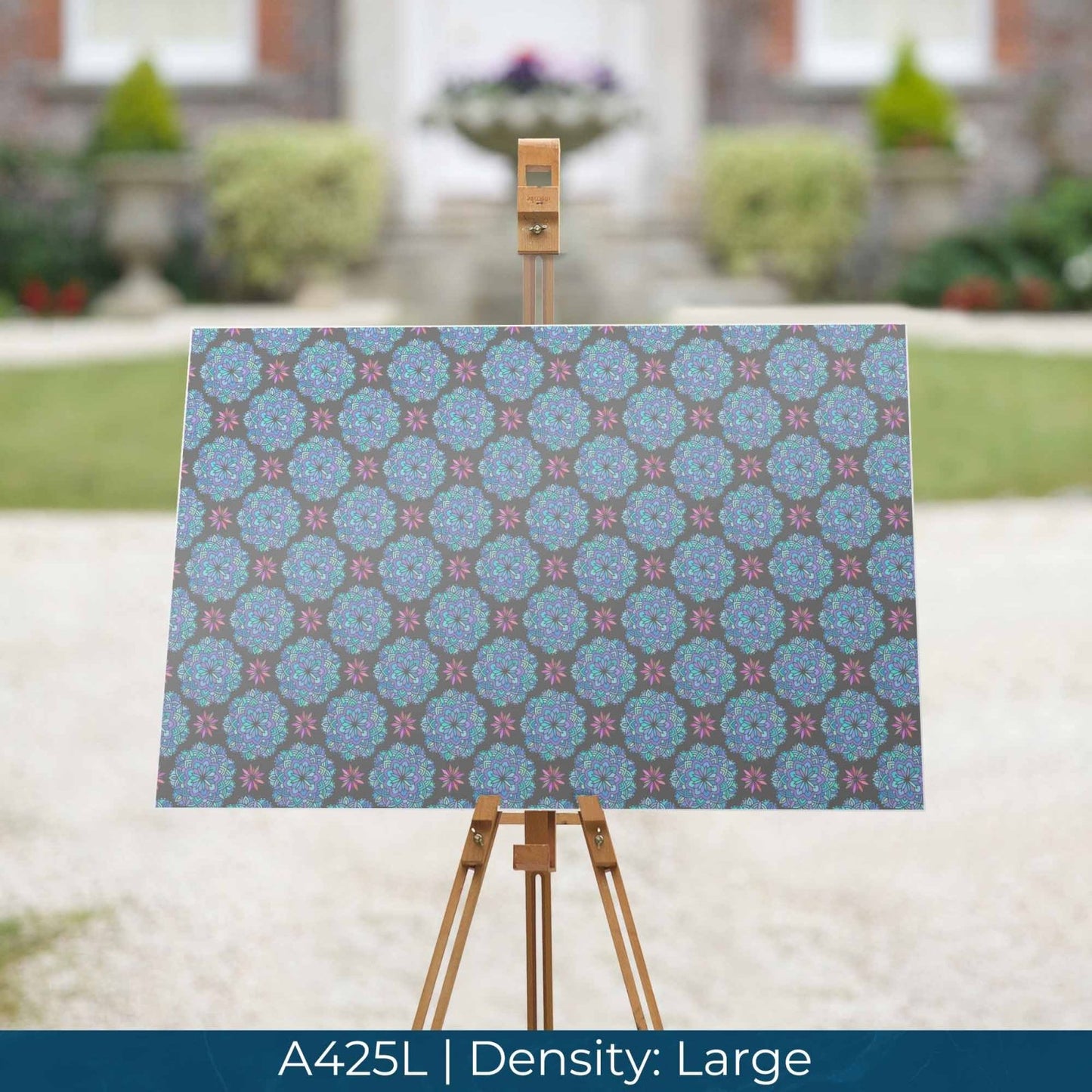 A425 Blue Mandalas - Palmetto Sky Studio