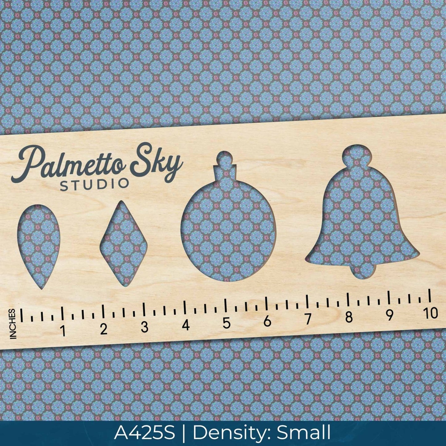 A425 Blue Mandalas - Palmetto Sky Studio