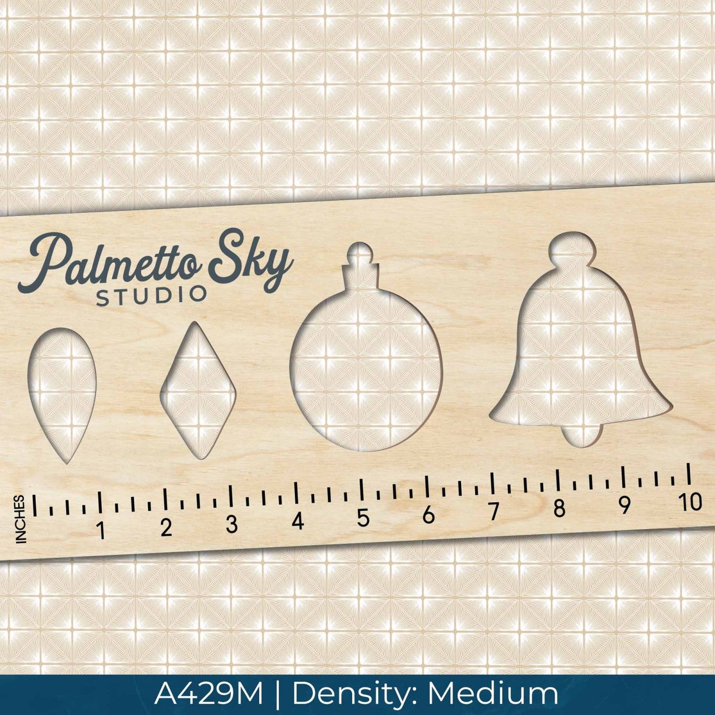 A429 Bohemian Tan Tiles - Palmetto Sky Studio