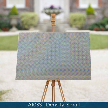 A103 Blue Ornate Tiles