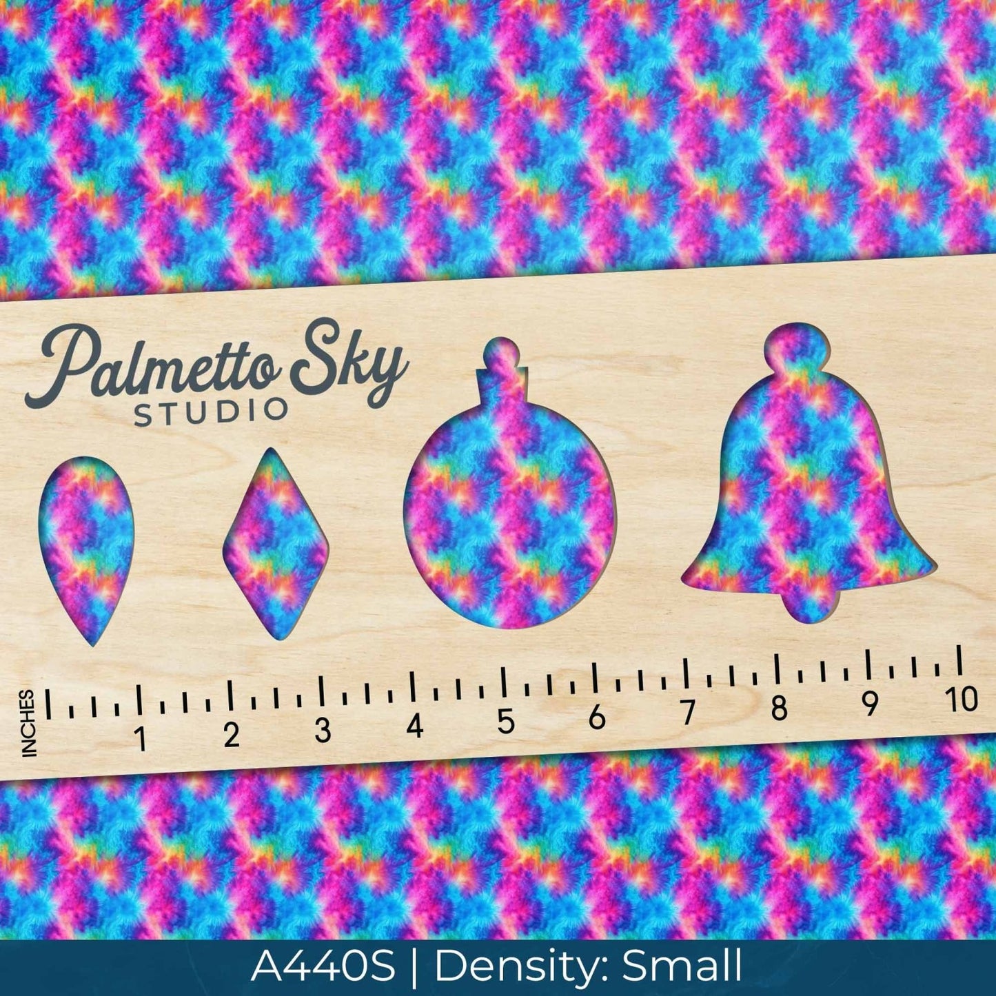 A440 Vibrant Tie Dye - Palmetto Sky Studio