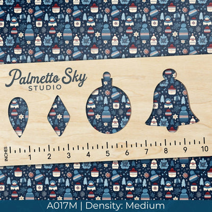 A017 Snowy Village Snowmen - Palmetto Sky Studio