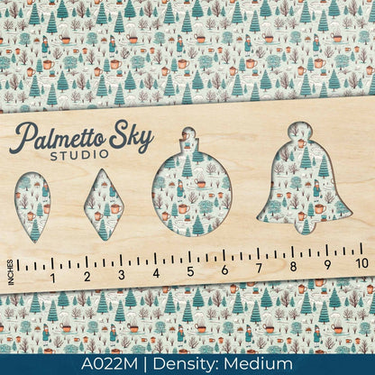 A022 Winter Wonderland Forest - Palmetto Sky Studio