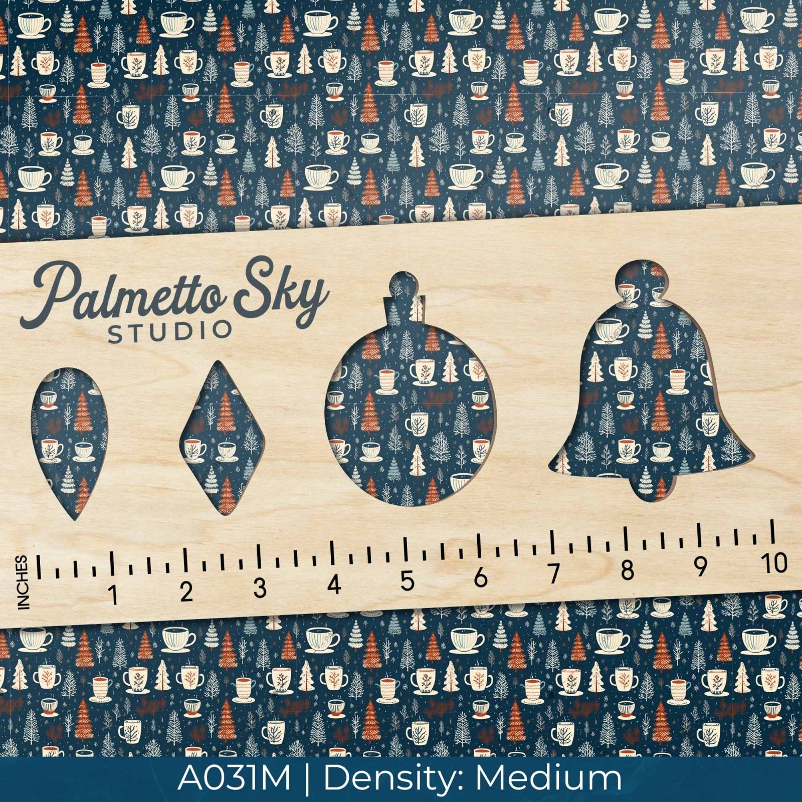 A031 Blue Cocoa Forest - Palmetto Sky Studio