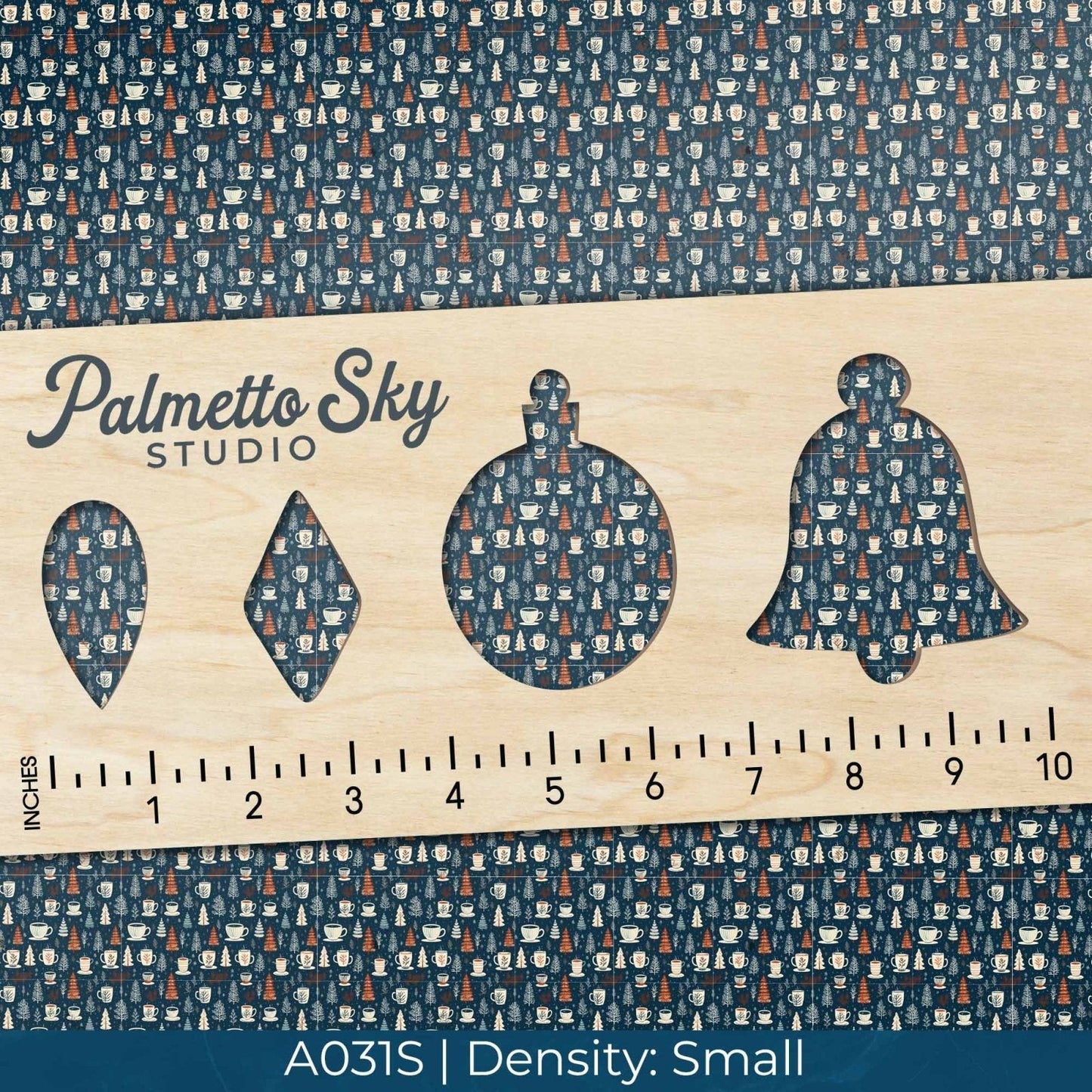 A031 Blue Cocoa Forest - Palmetto Sky Studio