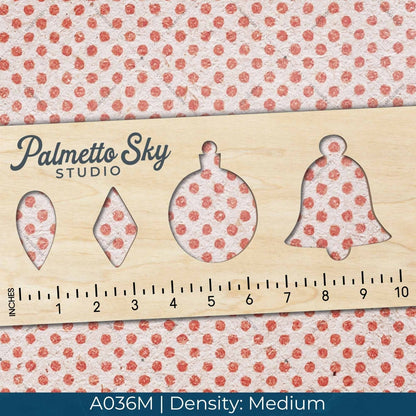 A036 Red Polka Dots - Palmetto Sky Studio