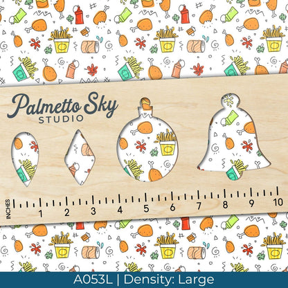 A053 Dinner Food Doodles - Palmetto Sky Studio