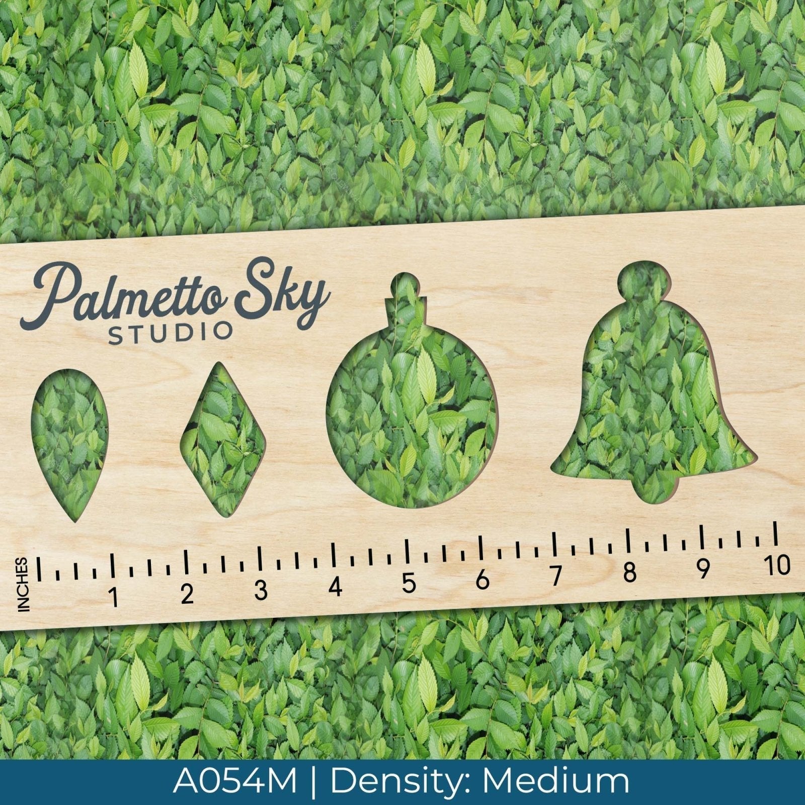 A054 Winding Leafy Greenery - Palmetto Sky Studio