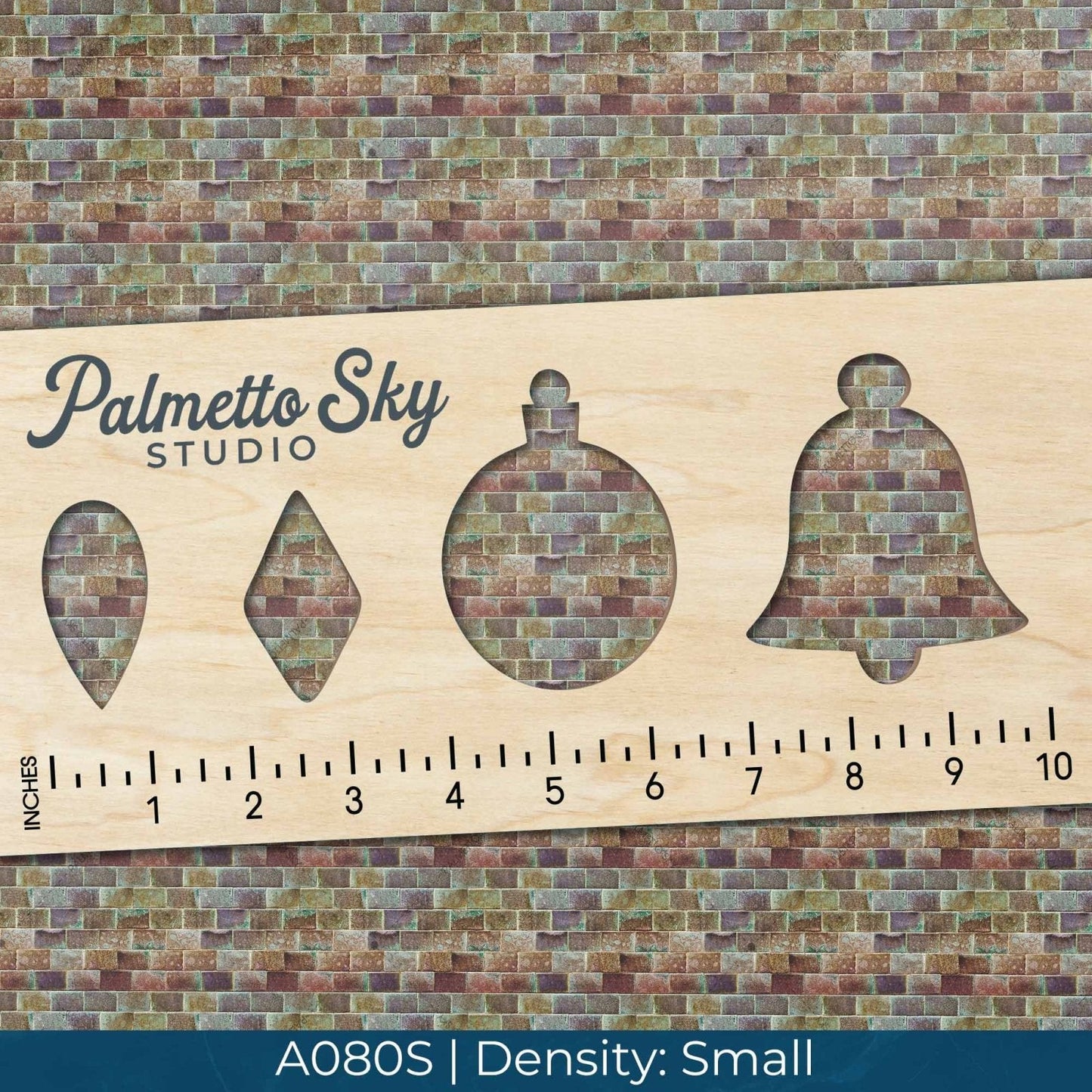A080 Multi-color Eroding Bricks - Palmetto Sky Studio