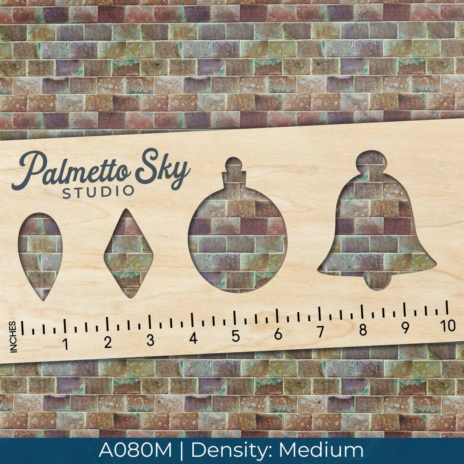A080 Multi-color Eroding Bricks - Palmetto Sky Studio