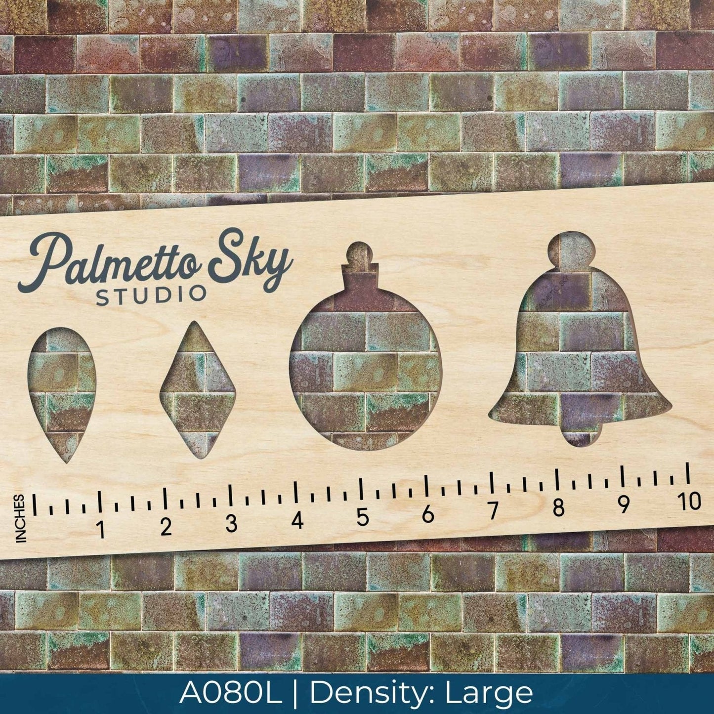 A080 Multi-color Eroding Bricks - Palmetto Sky Studio