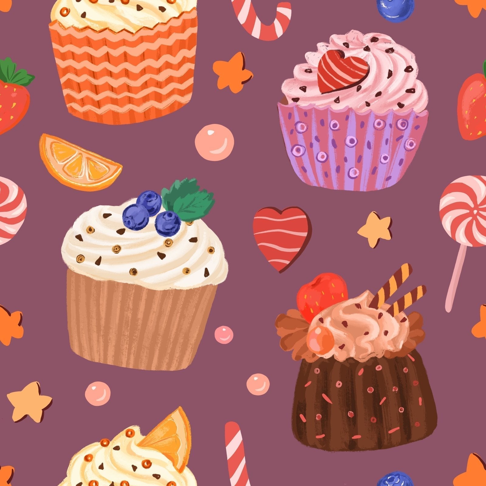 A086 Cake Dessert Sweet - Palmetto Sky Studio
