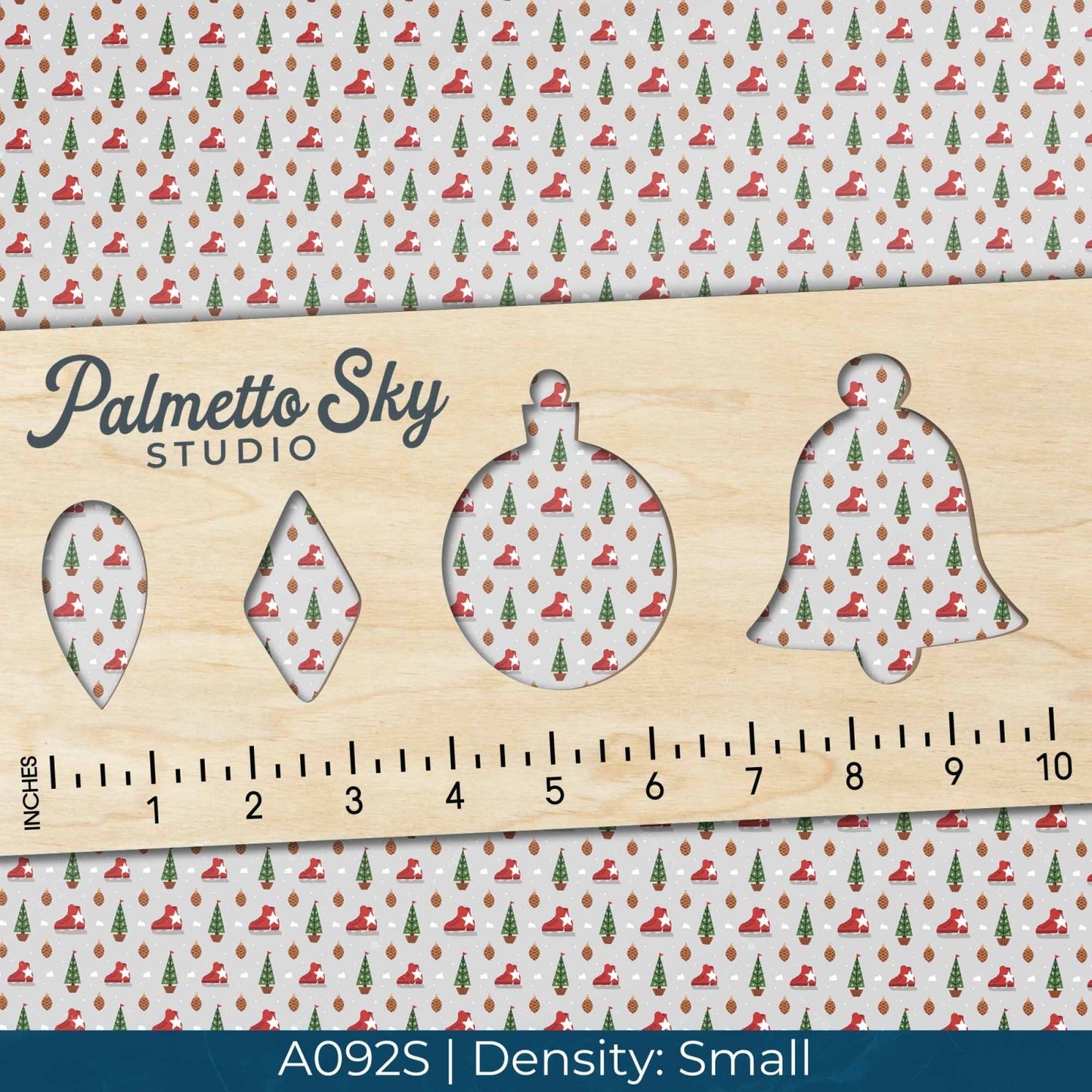 A092 Gray Ice Skate - Palmetto Sky Studio