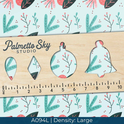 A094 Pink Teal Florals - Palmetto Sky Studio