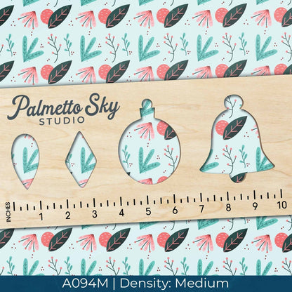 A094 Pink Teal Florals - Palmetto Sky Studio