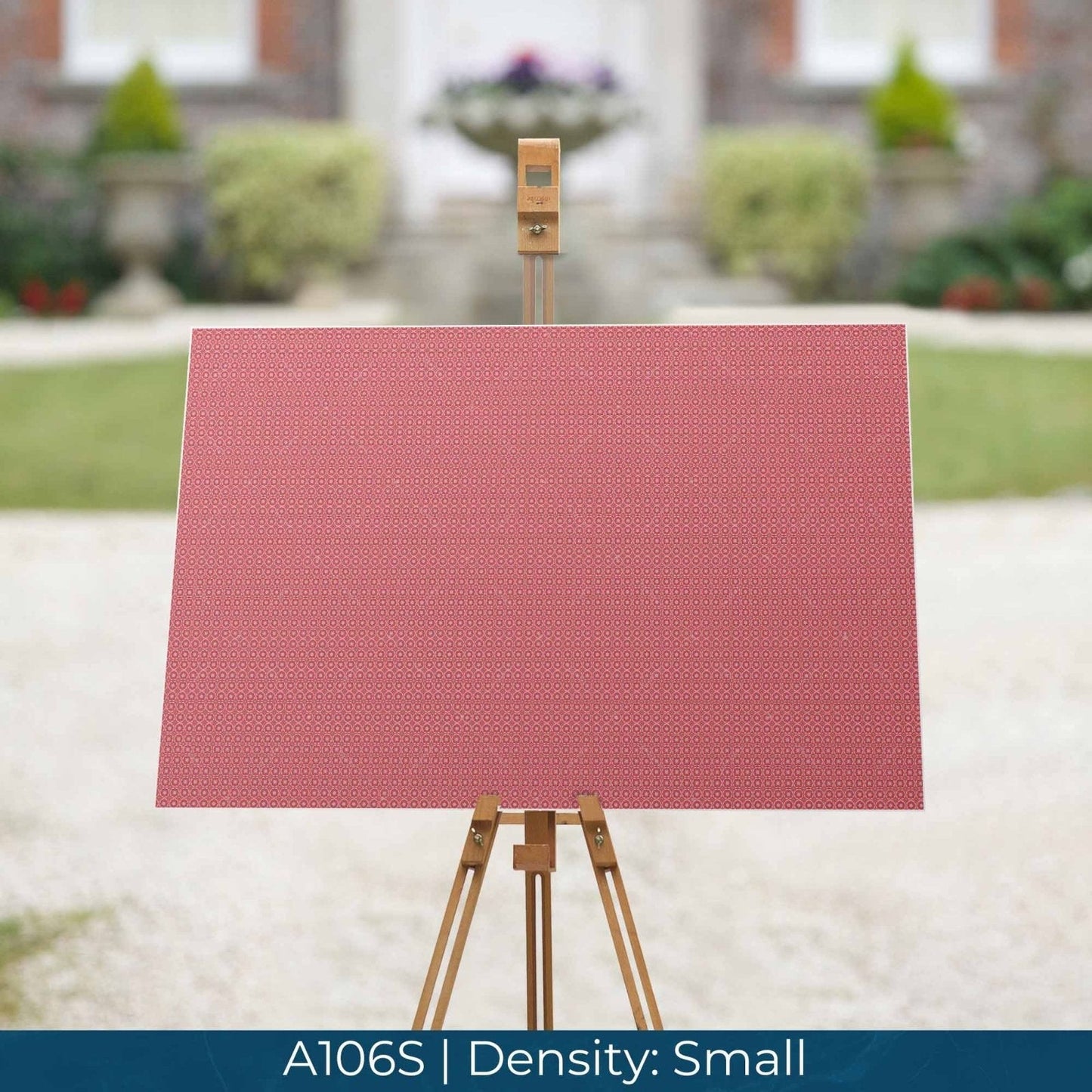 A106 Red Pink Geometric - Palmetto Sky Studio