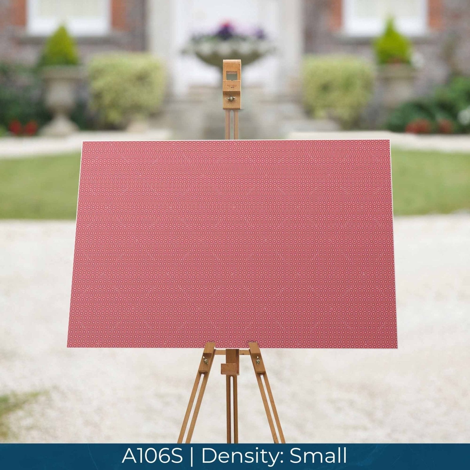 A106 Red Pink Geometric - Palmetto Sky Studio
