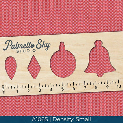 A106 Red Pink Geometric - Palmetto Sky Studio