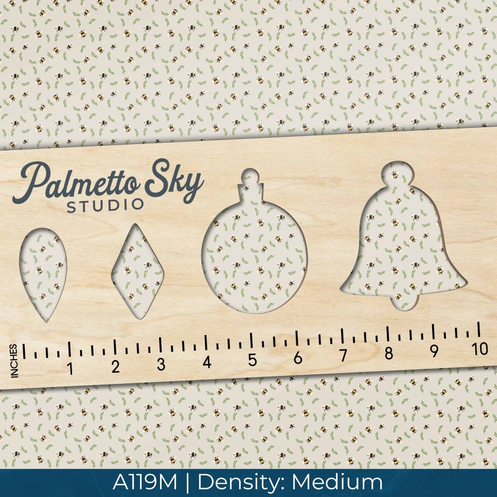 A119 Cute Bumble Bees - Palmetto Sky Studio