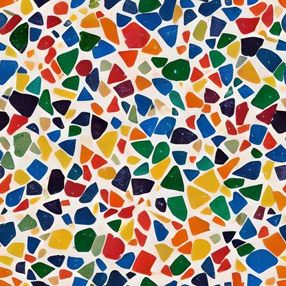 A120 Rainbow Mosaic Tiles - Palmetto Sky Studio
