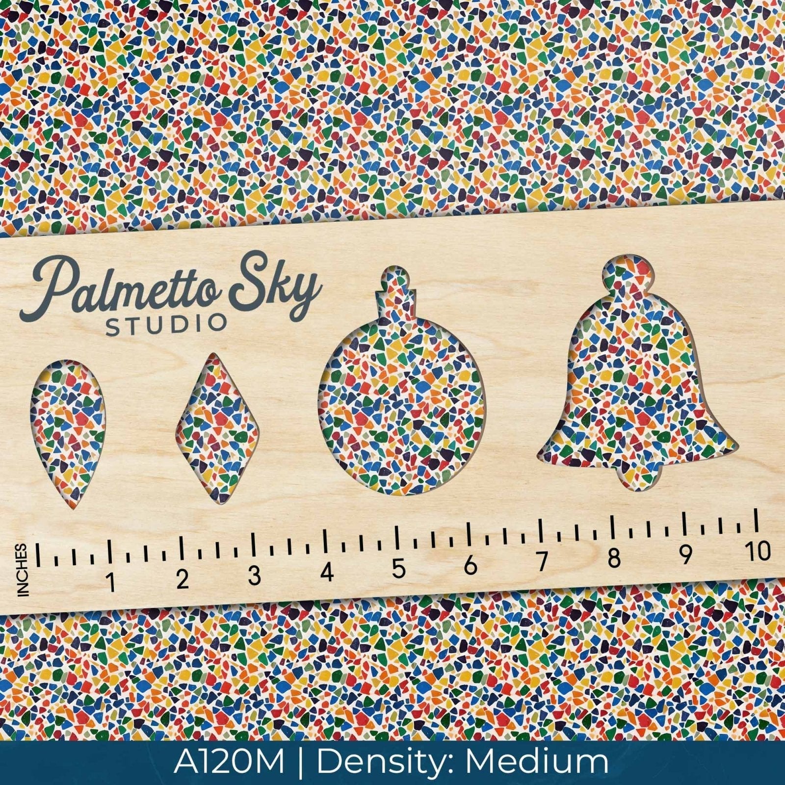 A120 Rainbow Mosaic Tiles - Palmetto Sky Studio