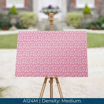A124 Pink Cartoon Hearts - Palmetto Sky Studio