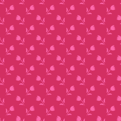 A126 Pink Rose Floral - Palmetto Sky Studio