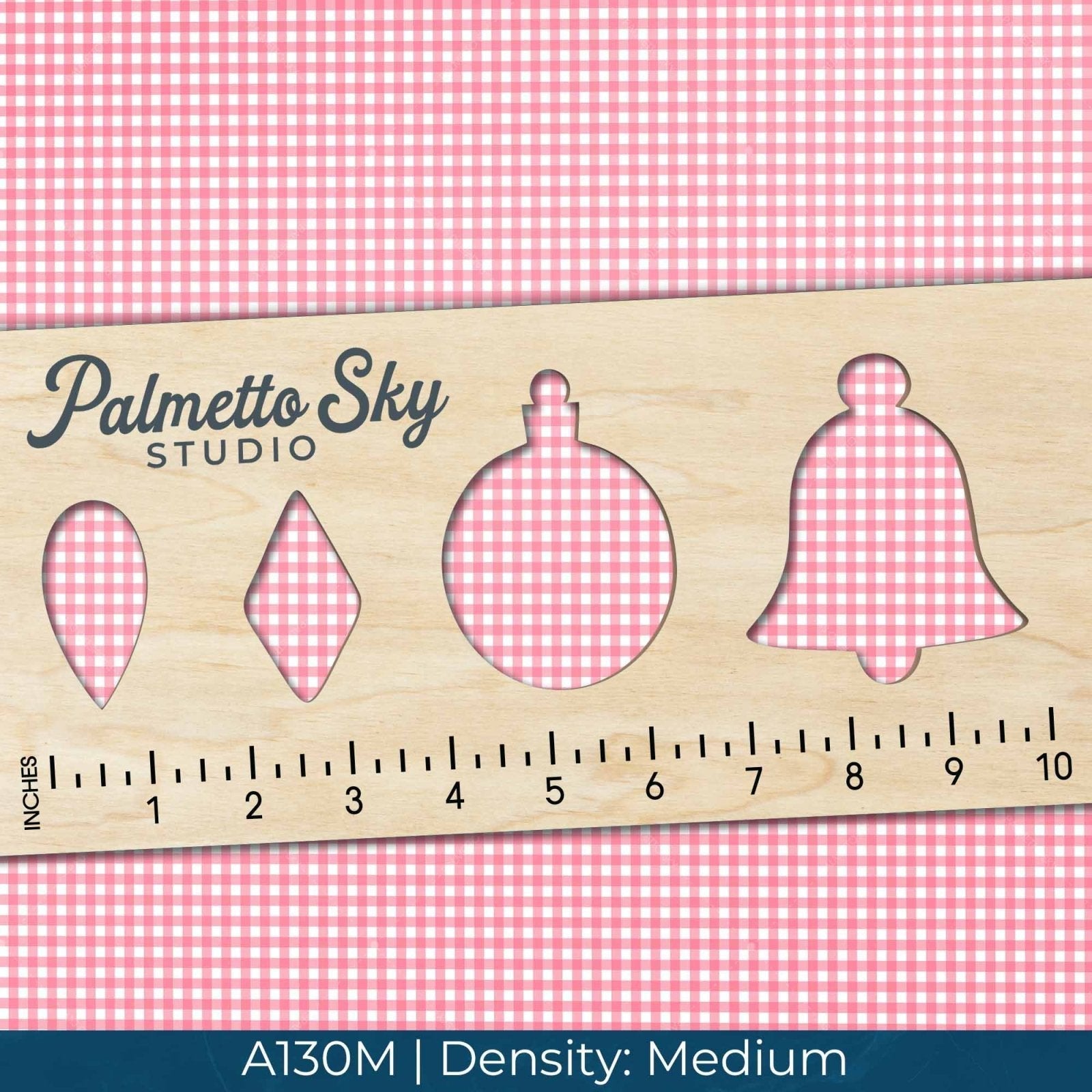 A130 Pink Gingham Paid - Palmetto Sky Studio