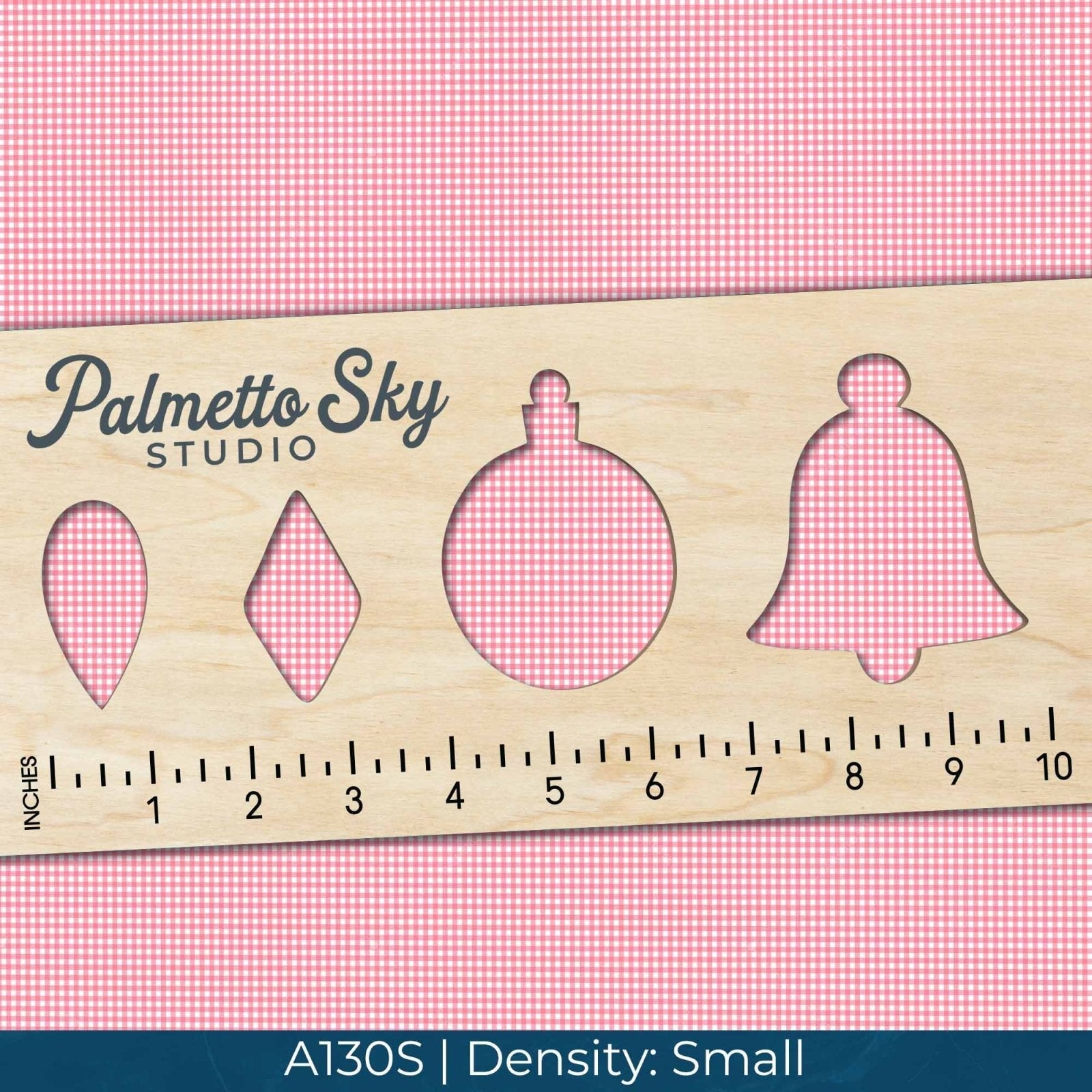 A130 Pink Gingham Paid - Palmetto Sky Studio