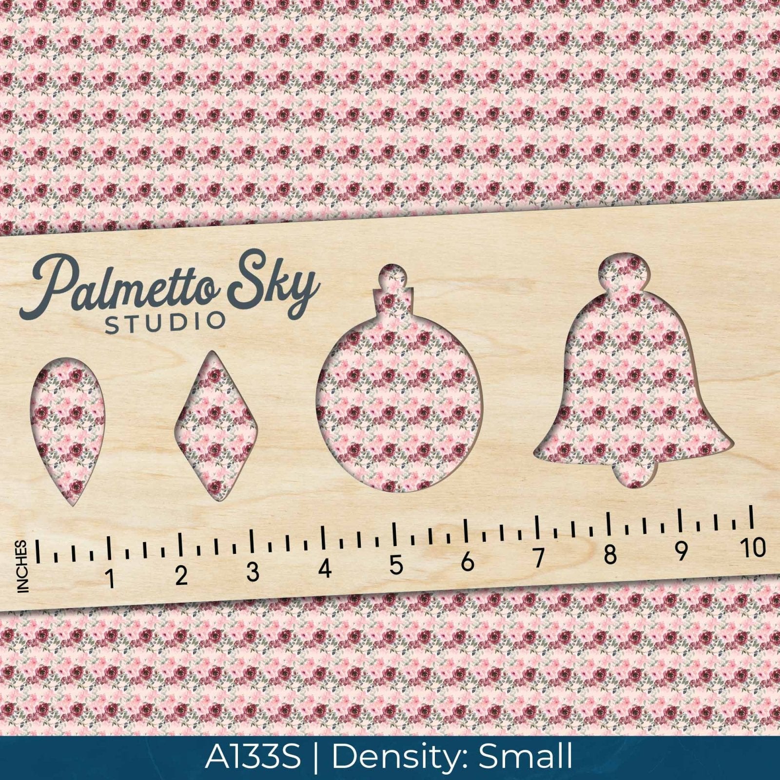 A133 Watercolor Pink Florals - Palmetto Sky Studio