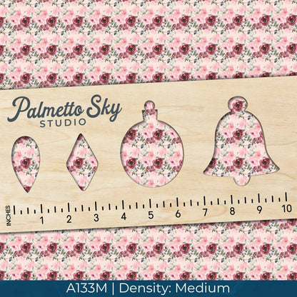 A133 Watercolor Pink Florals - Palmetto Sky Studio