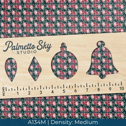 A134 Watercolor Dark Florals - Palmetto Sky Studio