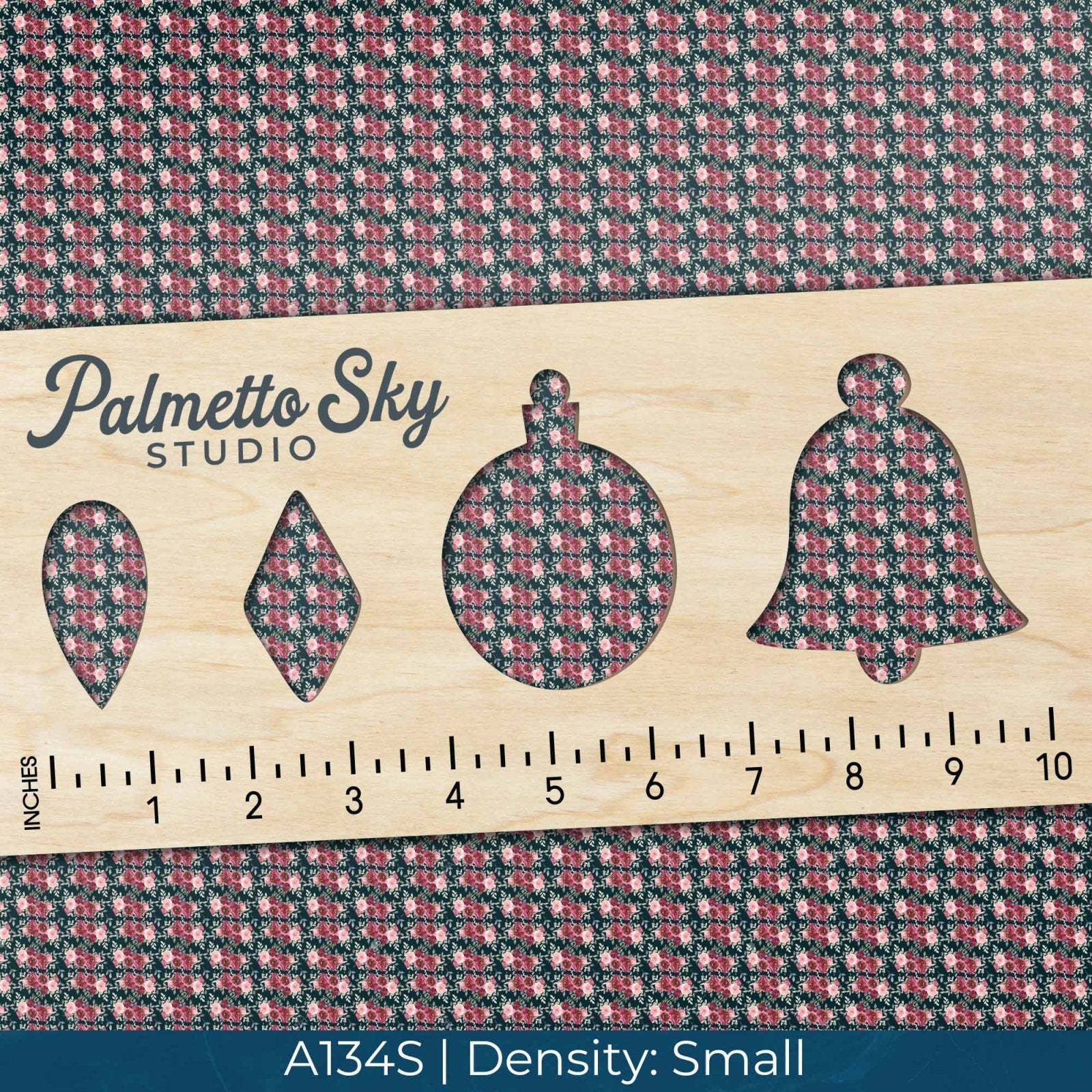 A134 Watercolor Dark Florals - Palmetto Sky Studio