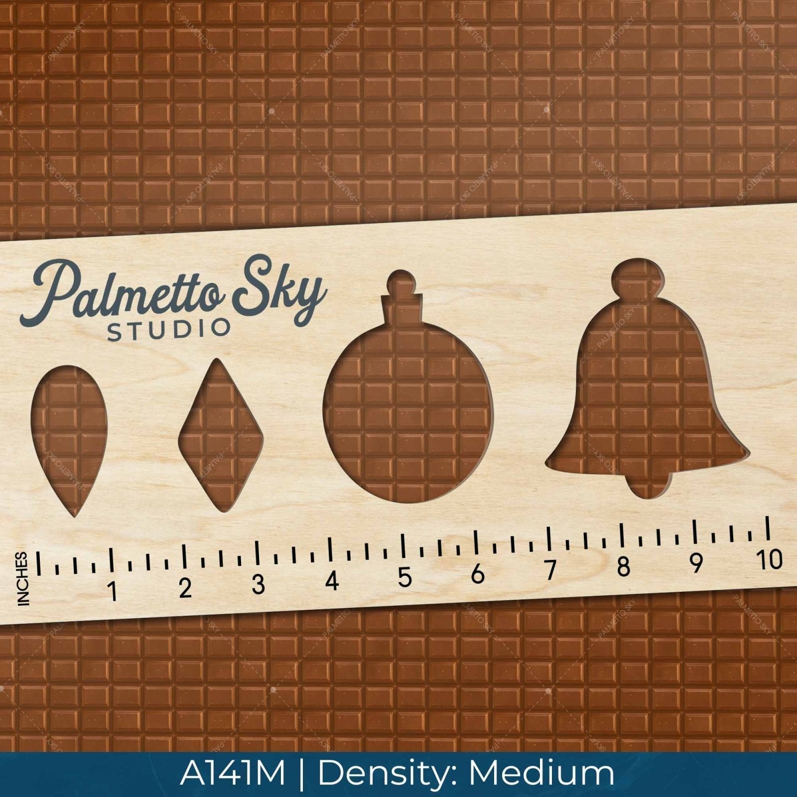 A141 Milk Chocolate Squares - Palmetto Sky Studio