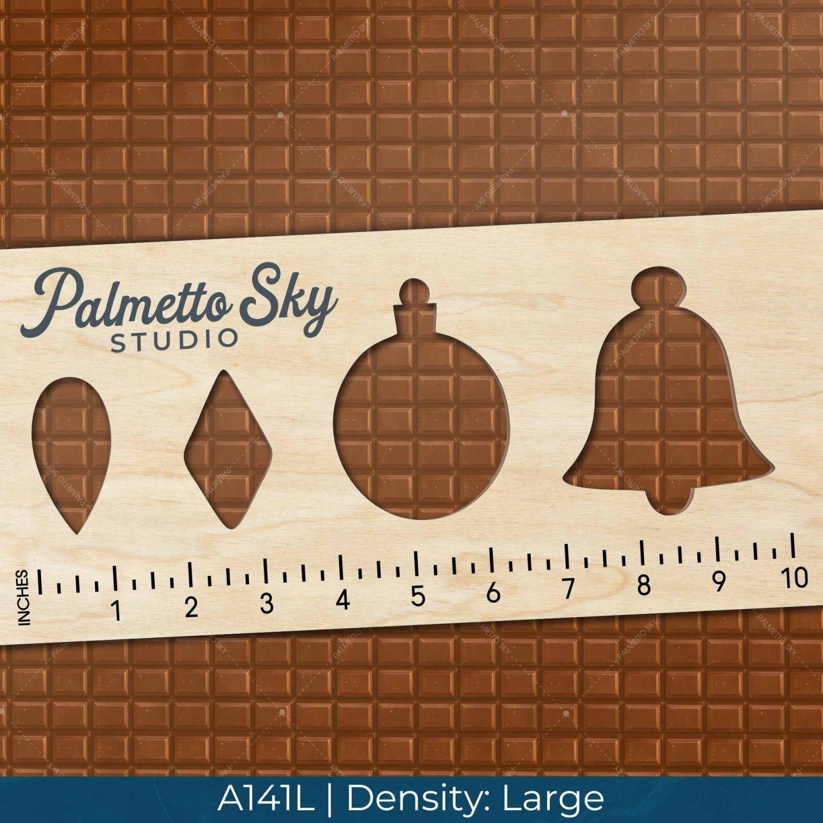 A141 Milk Chocolate Squares - Palmetto Sky Studio