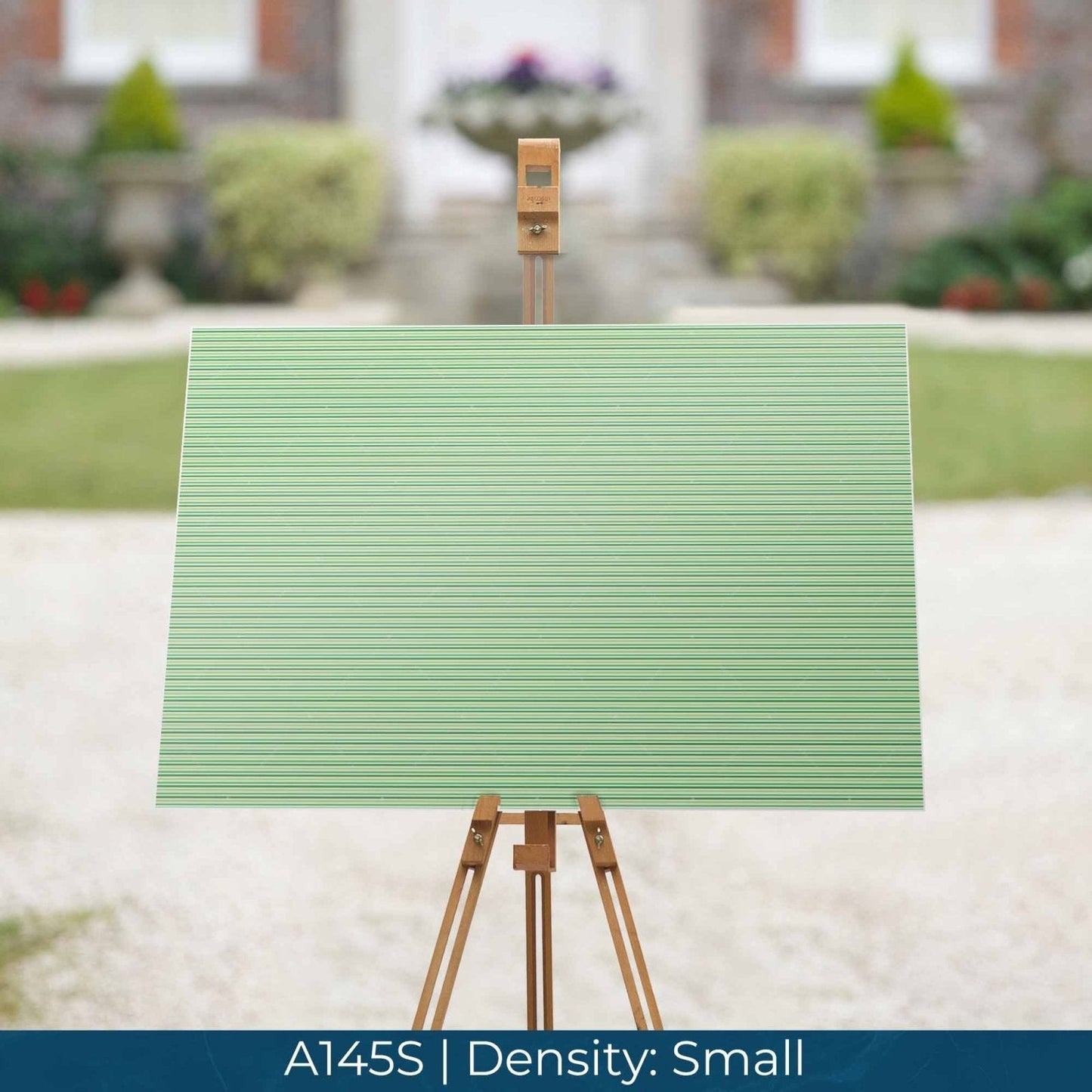 A145 Multicolored Green Stripes - Palmetto Sky Studio