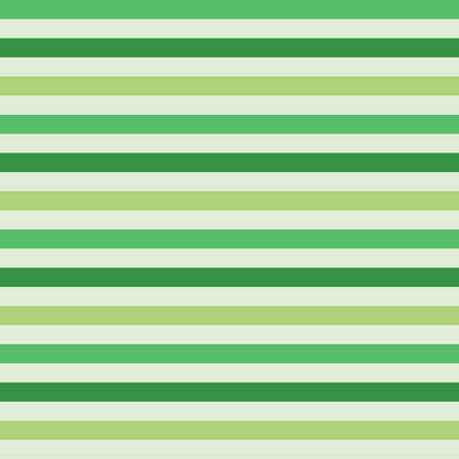 A145 Multicolored Green Stripes - Palmetto Sky Studio
