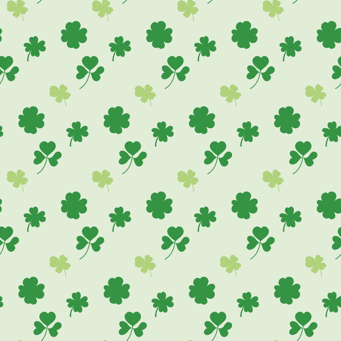 A149 Green Shamrock Clovers - Palmetto Sky Studio