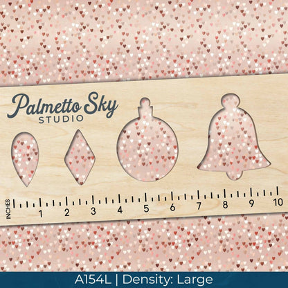 A154 Neutral Pink Tiny Hearts - Palmetto Sky Studio