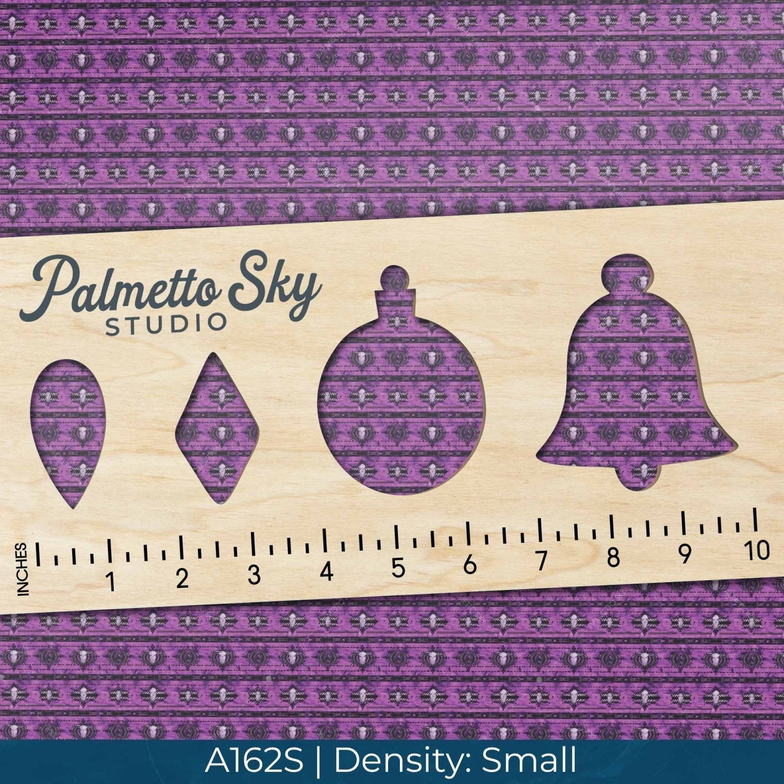 A162 Purple Western Pattern - Palmetto Sky Studio