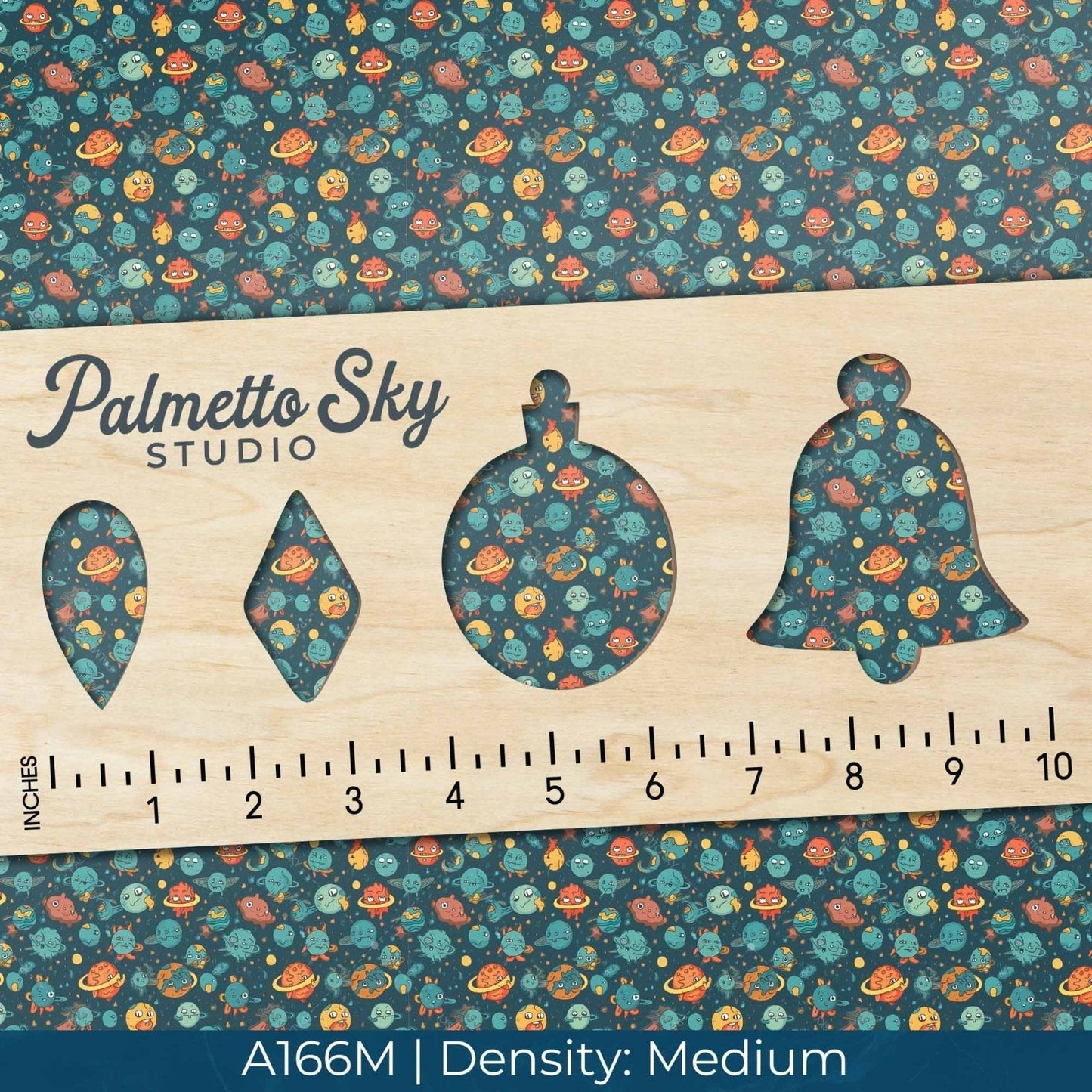 A166 Galactic Illustrative Planets - Palmetto Sky Studio