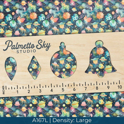 A167 Cosmic Watercolor Planets - Palmetto Sky Studio