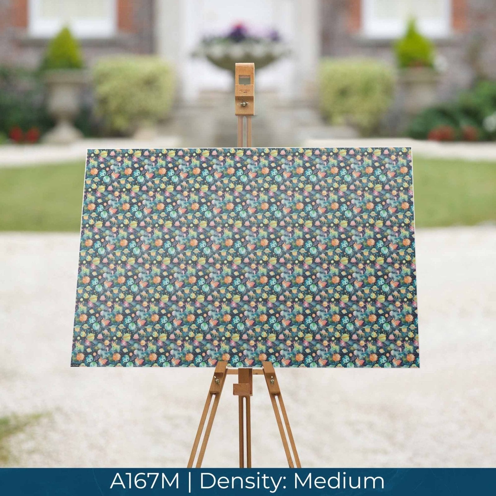 A167 Cosmic Watercolor Planets - Palmetto Sky Studio