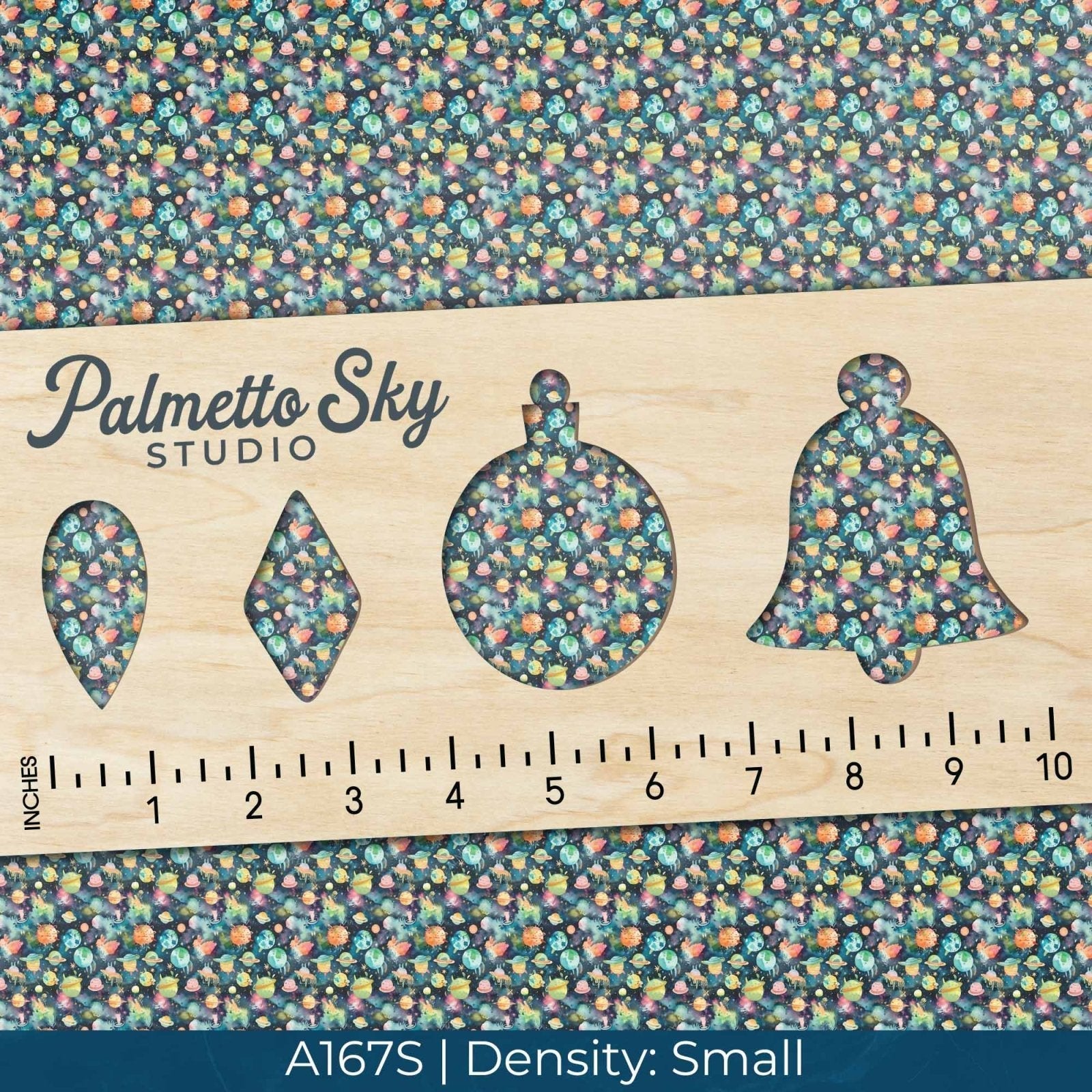 A167 Cosmic Watercolor Planets - Palmetto Sky Studio