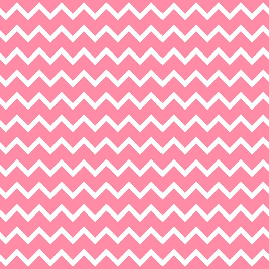 A168 Pink White Chevron - Palmetto Sky Studio