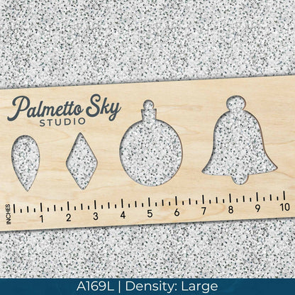 A169 Gray Speckled Terrazzo - Palmetto Sky Studio