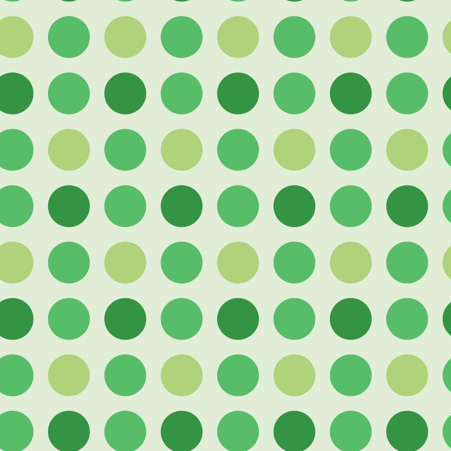 A172 Green Polka Dots - Palmetto Sky Studio