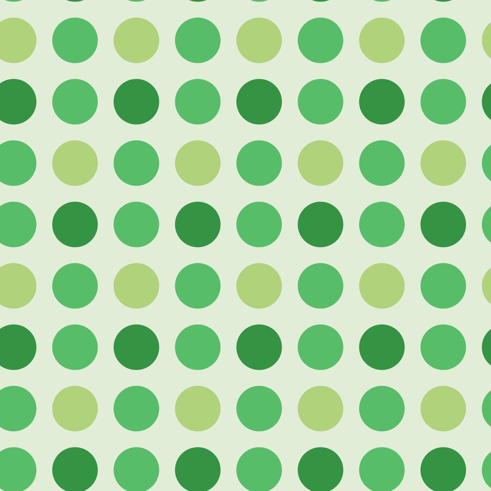 A172 Green Polka Dots - Palmetto Sky Studio