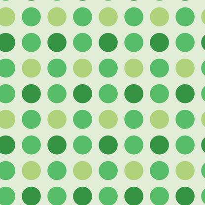 A172 Green Polka Dots - Palmetto Sky Studio